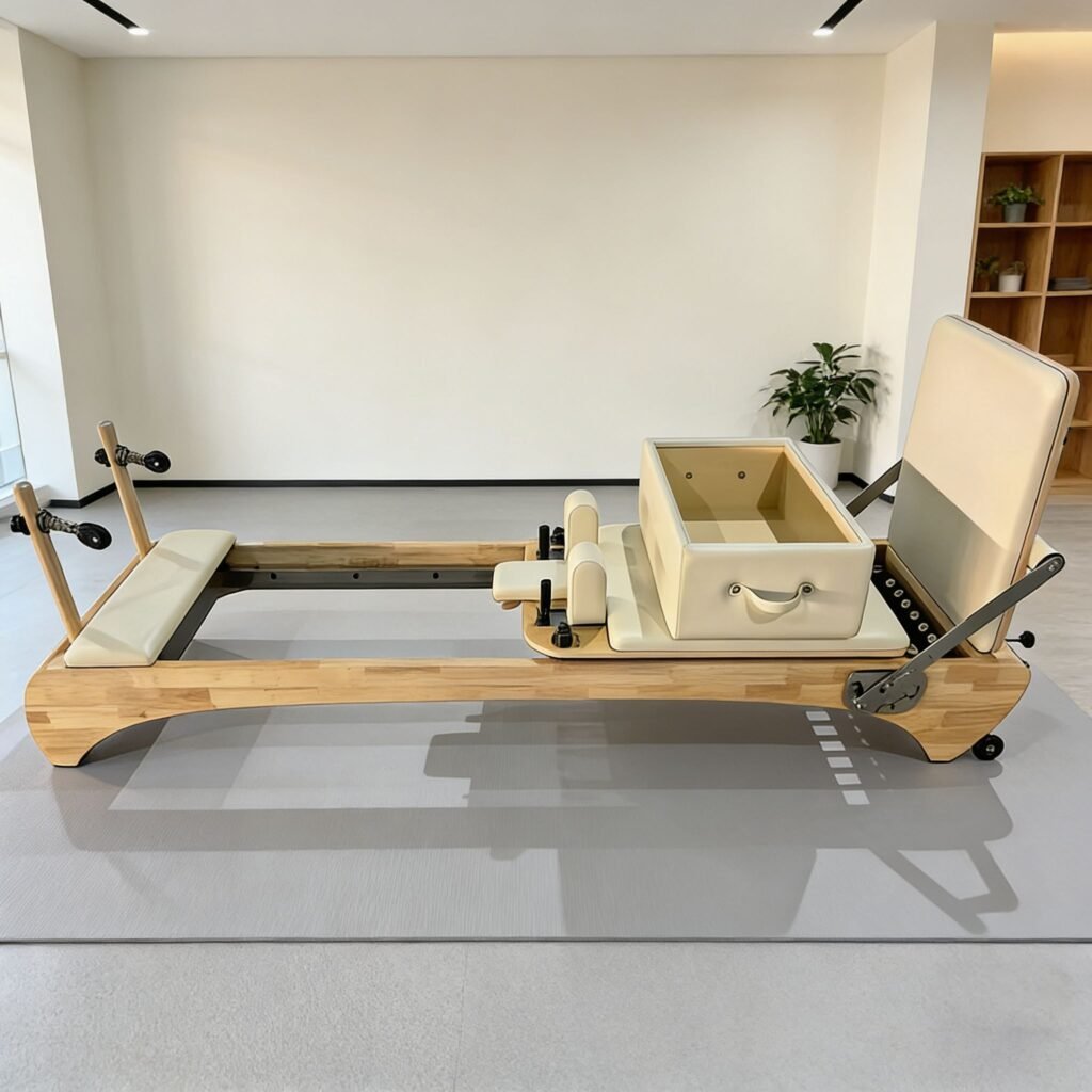 Beauty Meets Performance: In-Depth Recommendation of the Round-Leg Oak Pilates Megaformer & Xformer